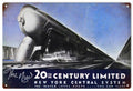 Centennial Limited Train Vintage Retro Advert Ads A4 Photo Print