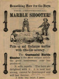 Centennial Marble Shooter Vintage Retro Advert Ads A4 Photo Print