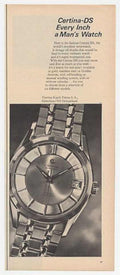 Centina Ds Watch Vintage Retro Advert Ads A4 Photo Print