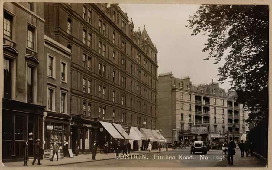 Central London England 1 073 Vintage A4 Photo Print