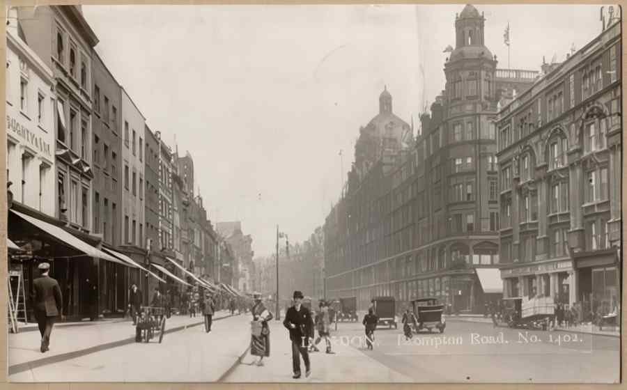 Central London England 1 076 Vintage A4 Photo Print