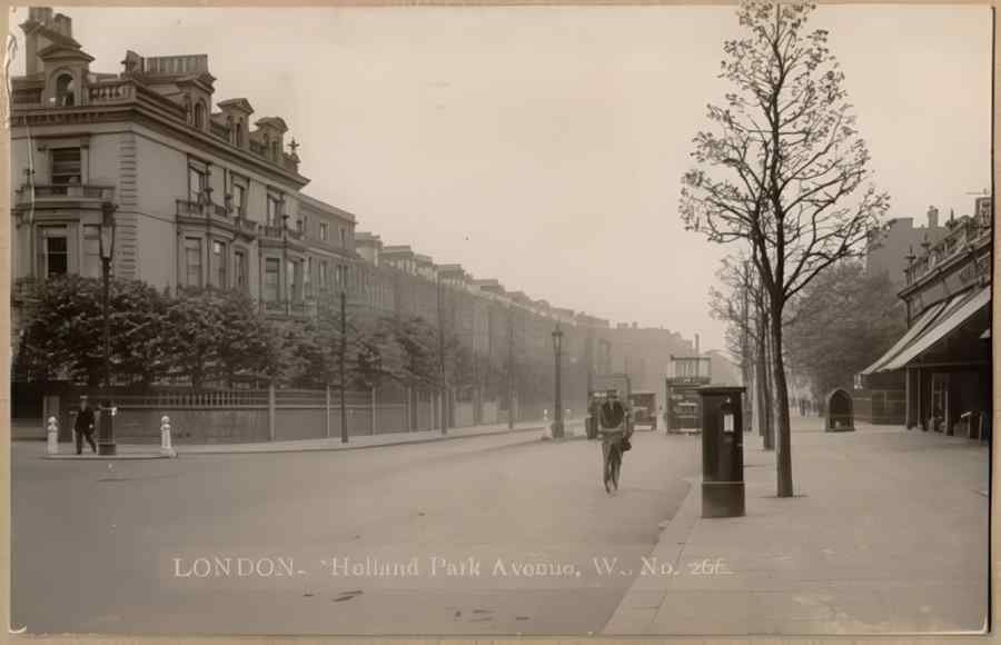Central London England 1 078 Vintage A4 Photo Print