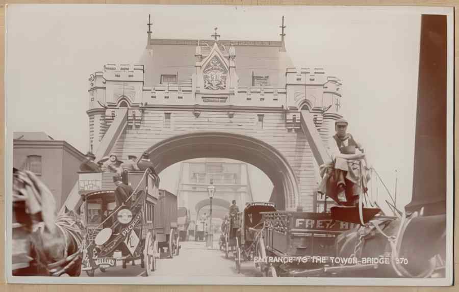 Central London England 1 079 Vintage A4 Photo Print