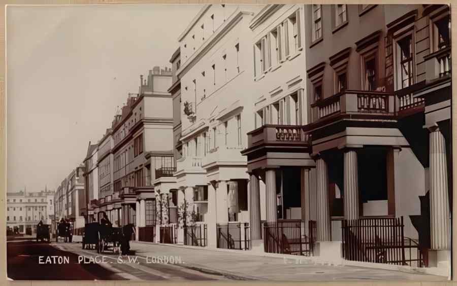 Central London England 1 080 Vintage A4 Photo Print
