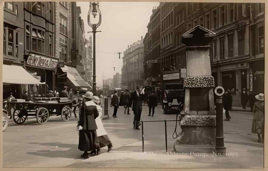 Central London England 1 084 Vintage A4 Photo Print