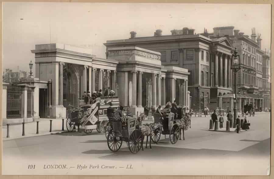 Central London England 1 086 Vintage A4 Photo Print