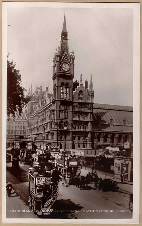 Central London England 1 096 Vintage A4 Photo Print