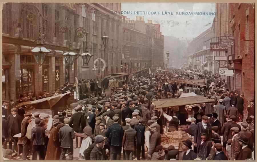 Central London England 1 100 Vintage A4 Photo Print