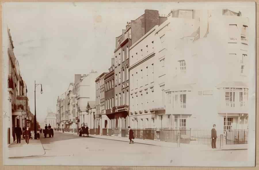 Central London England 1 110 Vintage A4 Photo Print