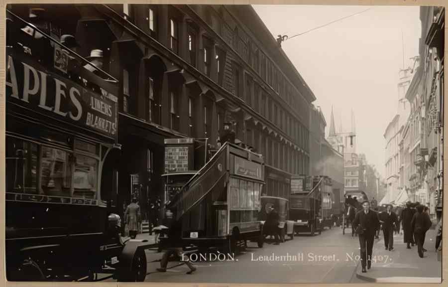 Central London England 1 113 Vintage A4 Photo Print