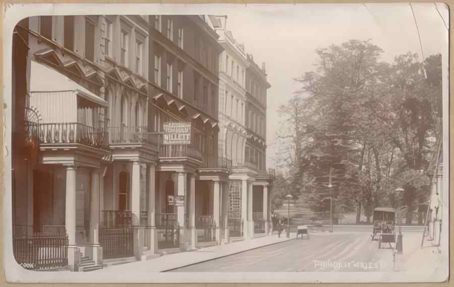 Central London England 1 116 Vintage A4 Photo Print