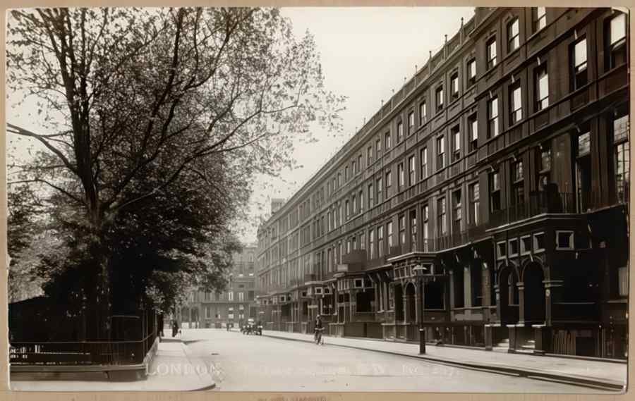 Central London England 1 117 Vintage A4 Photo Print