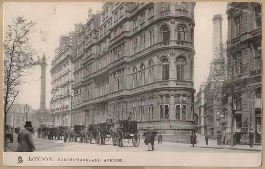 Central London England 1 129 Vintage A4 Photo Print