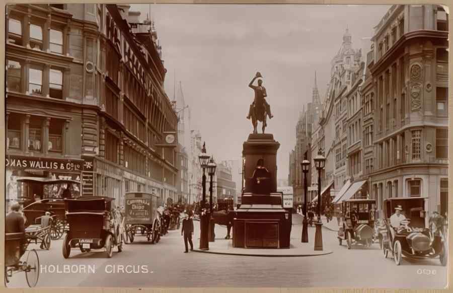 Central London England 1 159 Vintage A4 Photo Print