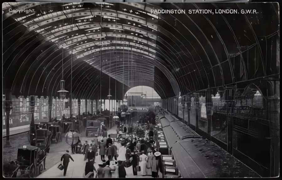 Central London England 1 168 Vintage A4 Photo Print