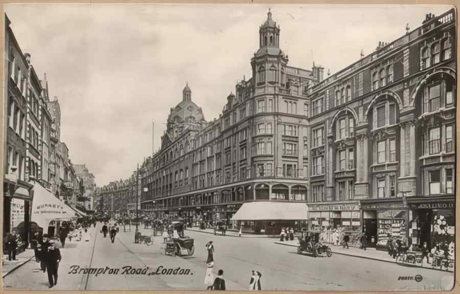 Central London England 1 190 Vintage A4 Photo Print
