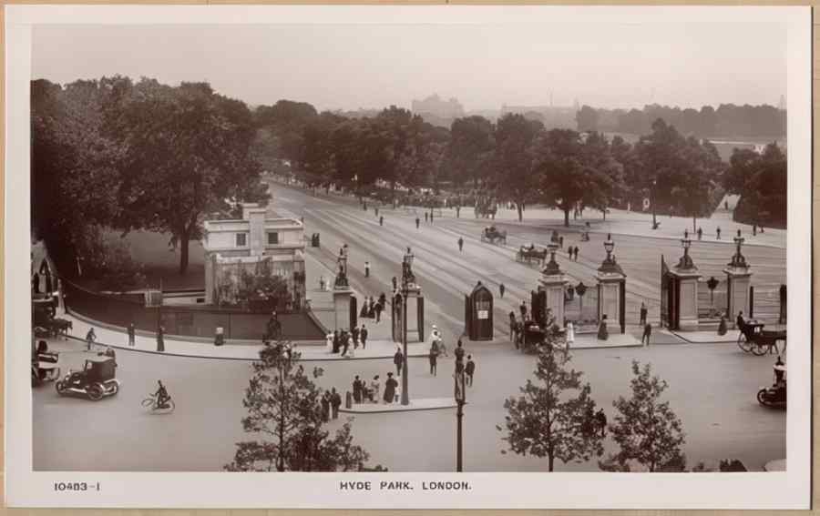 Central London England 1 196 Vintage A4 Photo Print