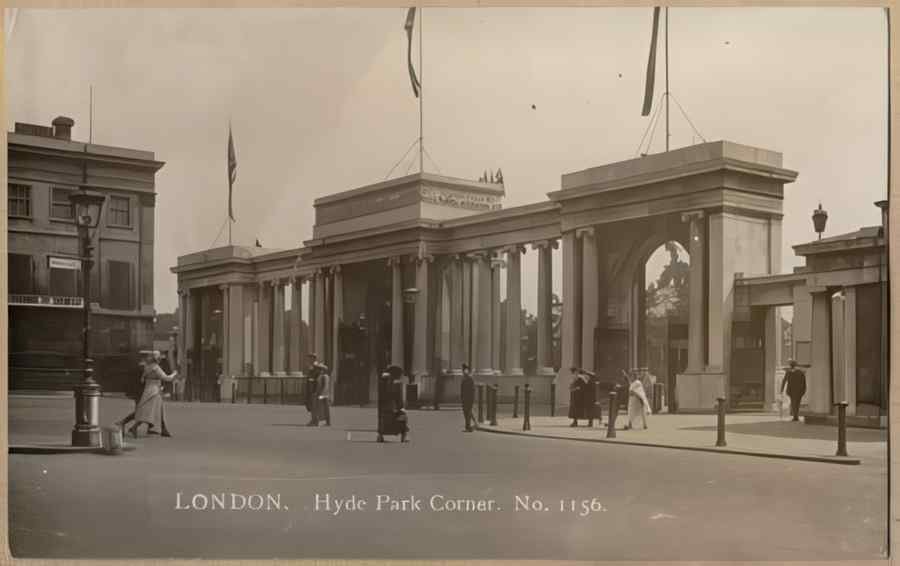 Central London England 1 202 Vintage A4 Photo Print