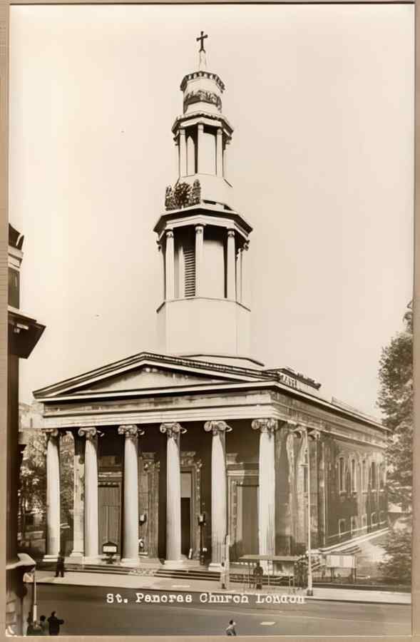 Central London England 1 206 Vintage A4 Photo Print