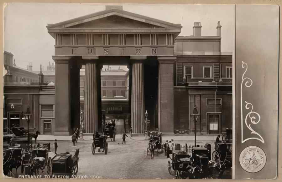 Central London England 1 210 Vintage A4 Photo Print
