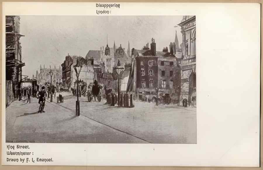 Central London England 1 232 Vintage A4 Photo Print