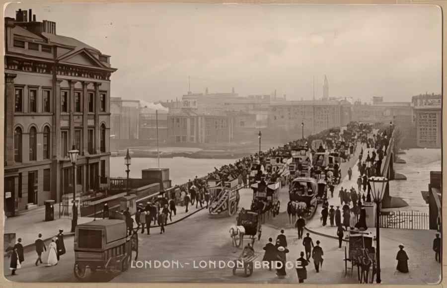Central London England 1 235 Vintage A4 Photo Print