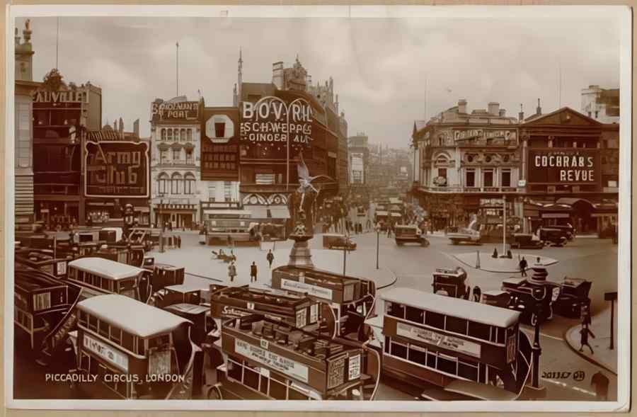 Central London England 1 240 Vintage A4 Photo Print