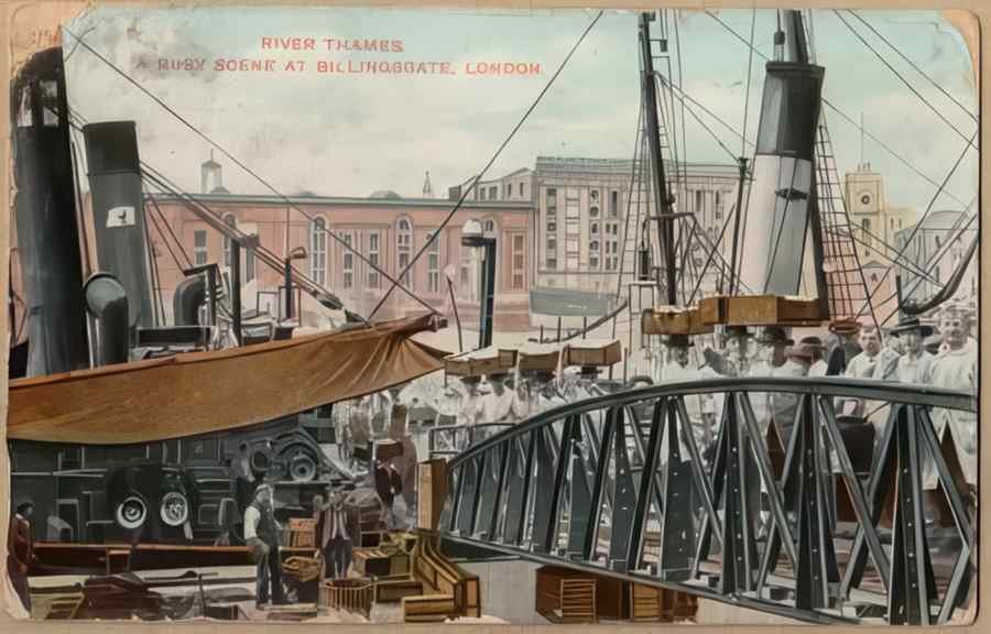Central London England 1 245 Vintage A4 Photo Print