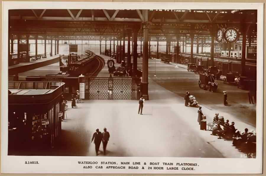 Central London England 1 248 Vintage A4 Photo Print