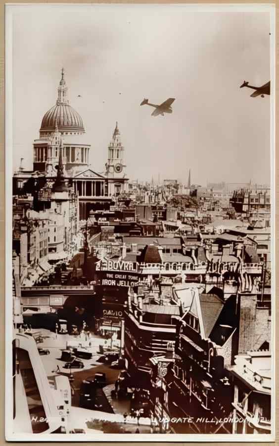 Central London England 1 251 Vintage A4 Photo Print