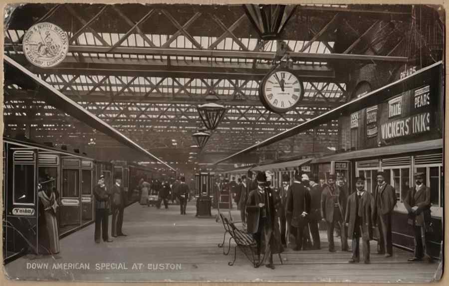 Central London England 1 252 Vintage A4 Photo Print