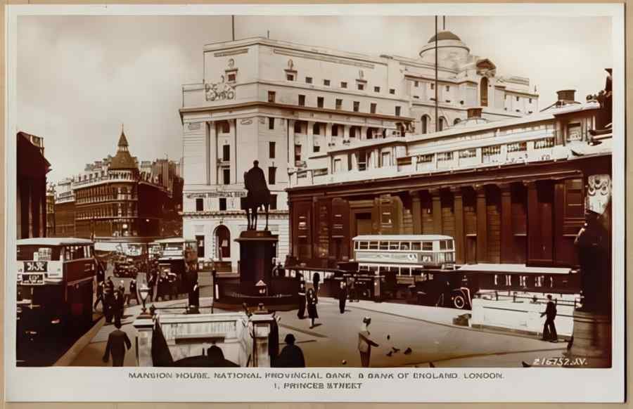 Central London England 1 254 Vintage A4 Photo Print