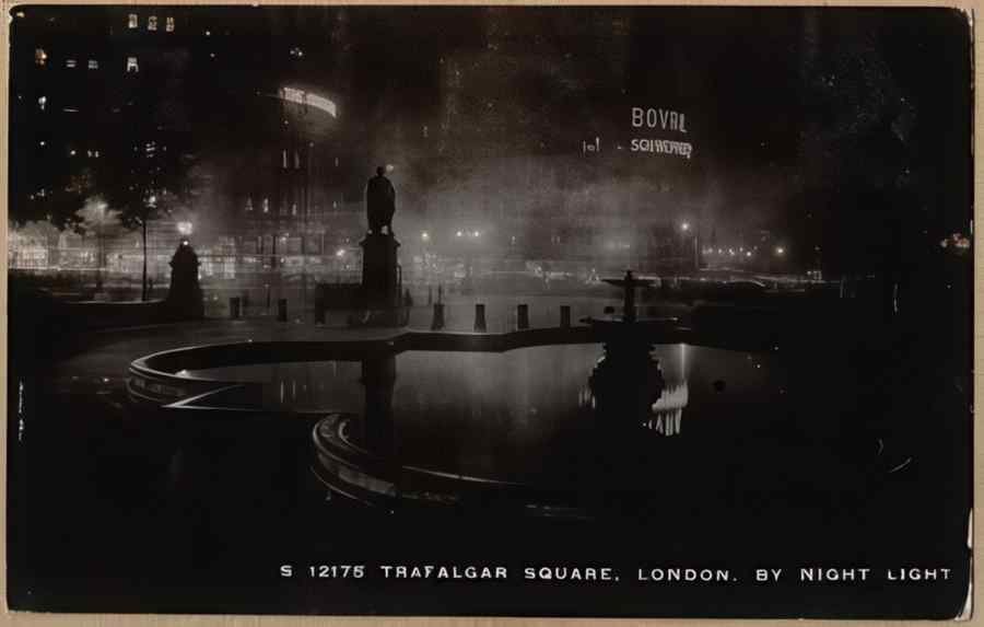 Central London England 1 255 Vintage A4 Photo Print