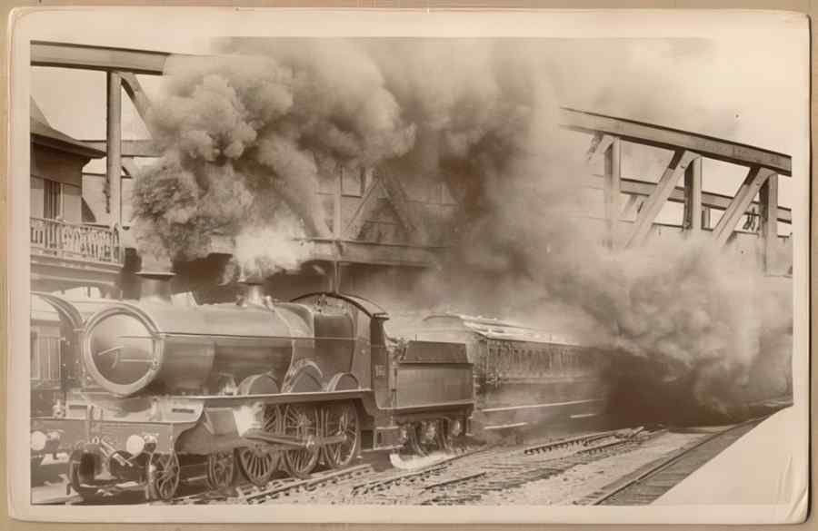 Central London England 1 270 Vintage A4 Photo Print