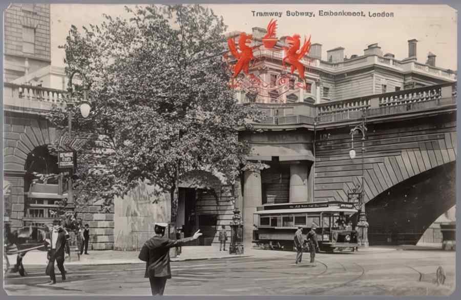 Central London England 1 275 Vintage A4 Photo Print