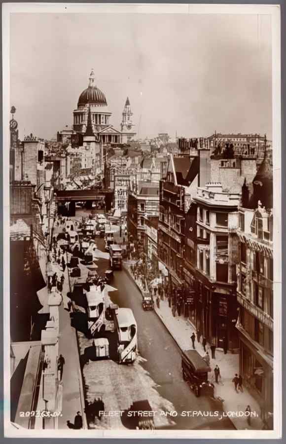 Central London England 1 281 Vintage A4 Photo Print