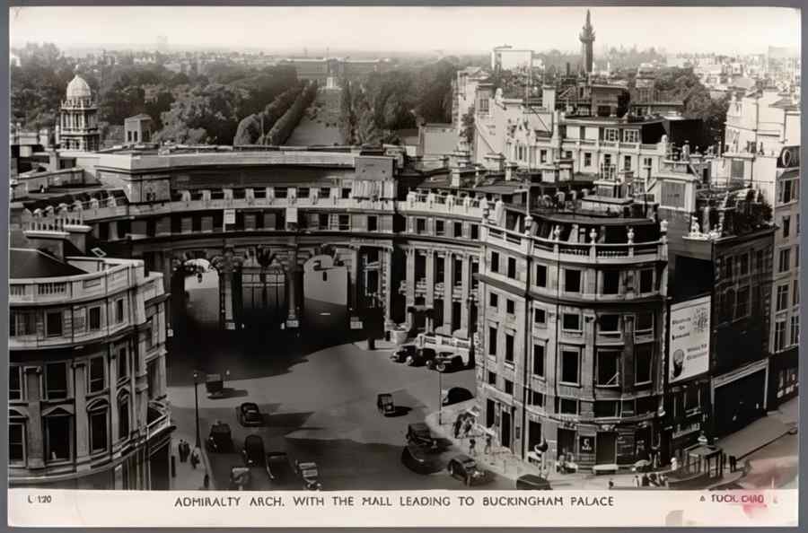 Central London England 1 283 Vintage A4 Photo Print