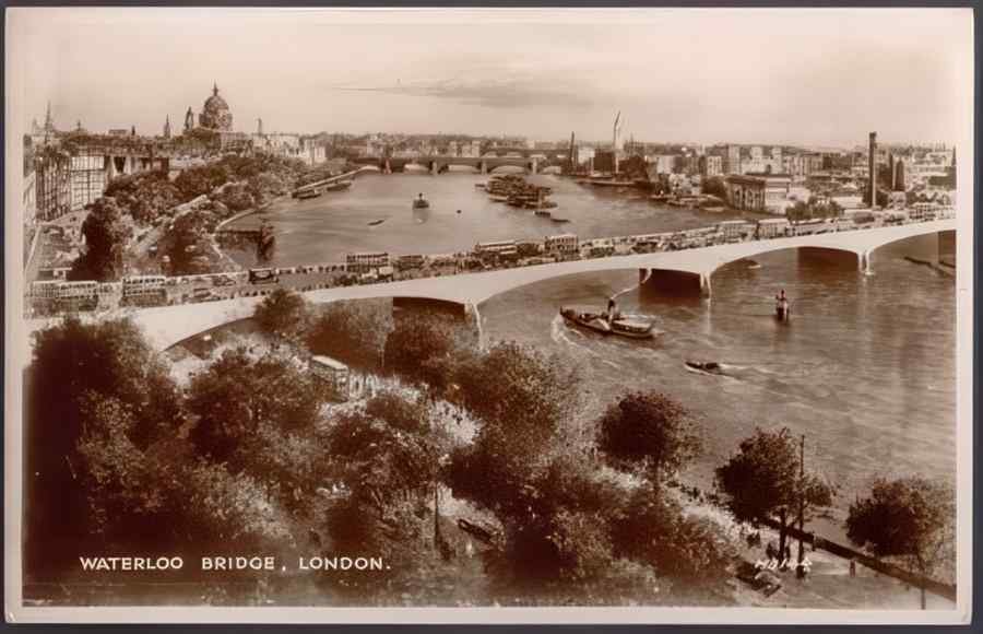 Central London England 1 294 Vintage A4 Photo Print