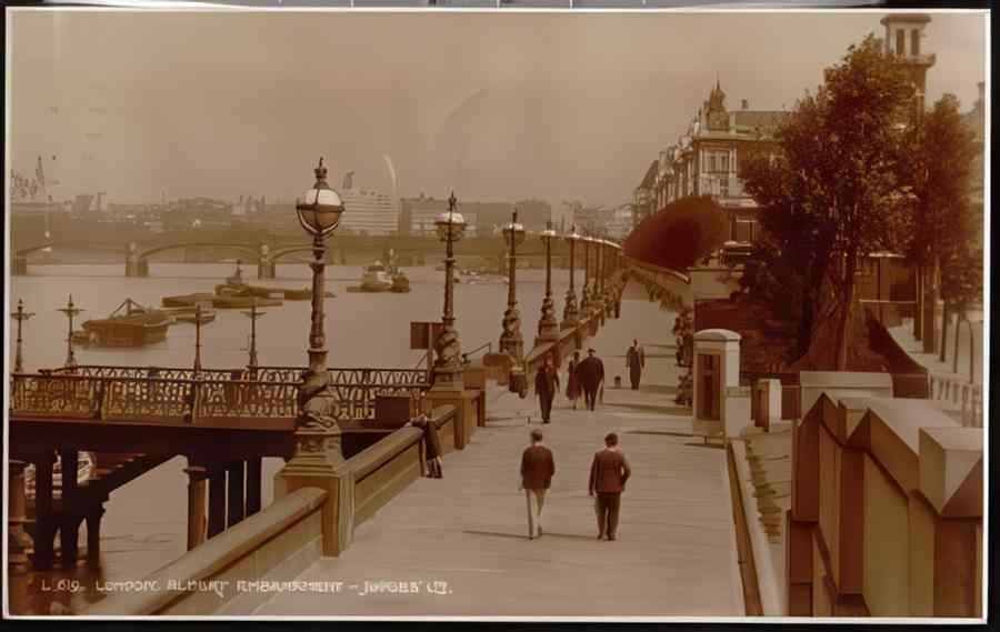 Central London England 1 320 Vintage A4 Photo Print