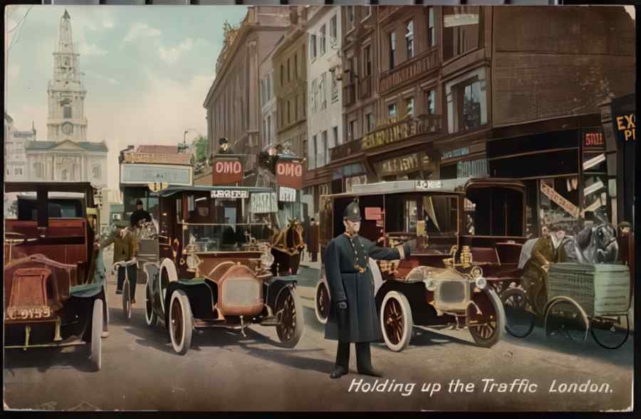 Central London England 1 322 Vintage A4 Photo Print