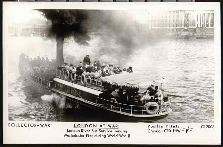 Central London England 1 324 Vintage A4 Photo Print