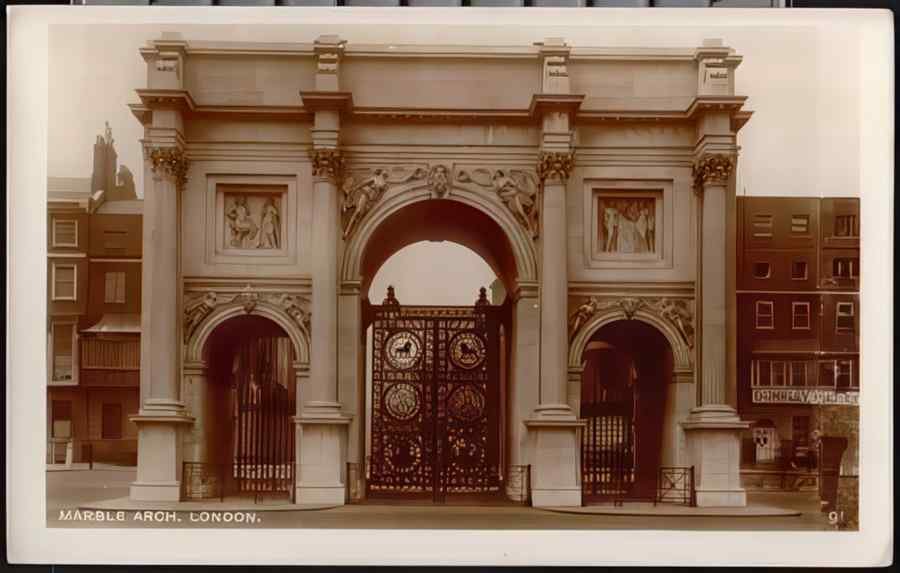 Central London England 1 326 Vintage A4 Photo Print
