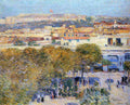 Central Place And Fort Cabanas Havana Hassam Impressionism American A4 Photo Print