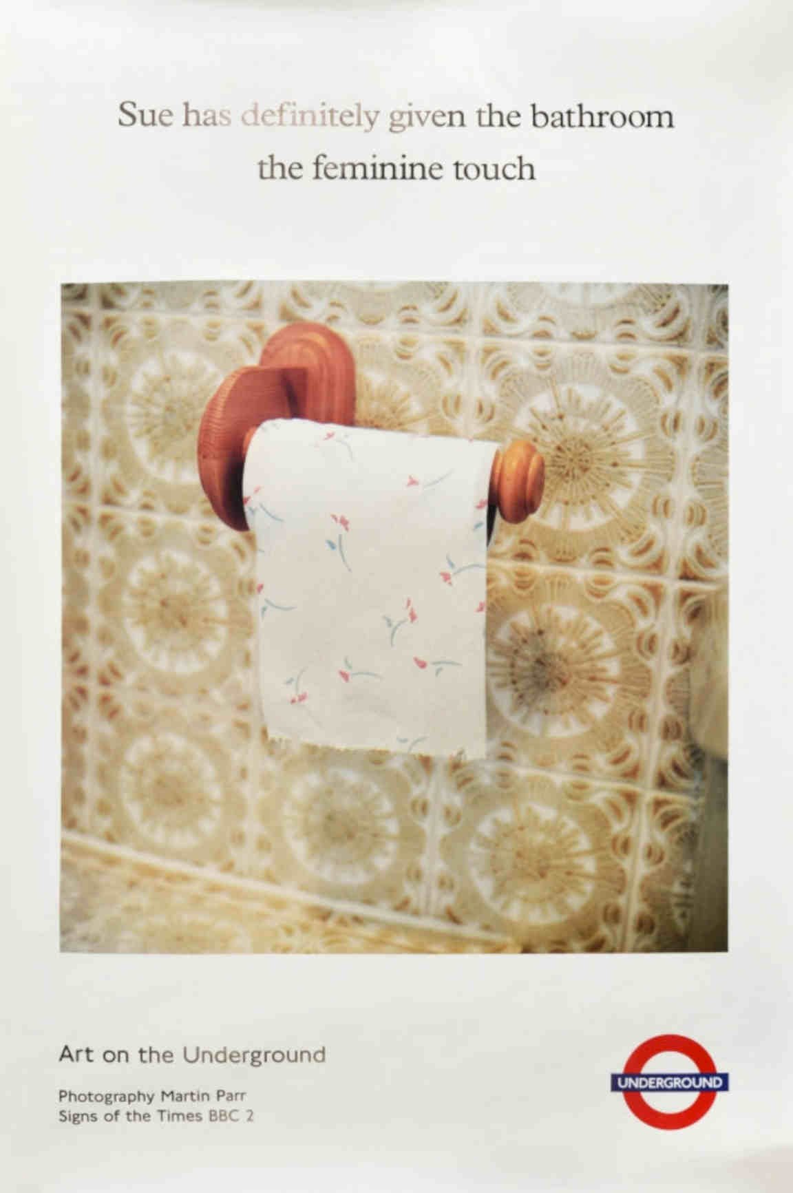 Ceramic Tile Bathroom Vintage Retro Advert Poster A4 Photo Print