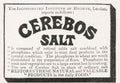 Cerebos Salt Institute Vintage Retro Advert Poster A4 Photo Print