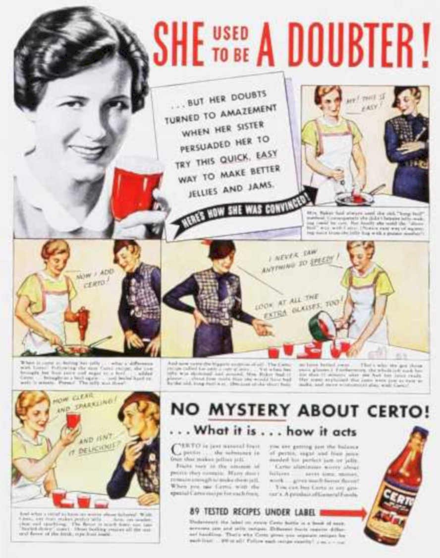 Certo Fruit Jellies Vintage Retro Advert Ads A4 Photo Print