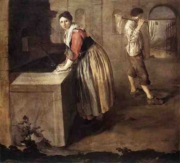 Ceruti Giacomo The Laundress 5 A4 Photo Print