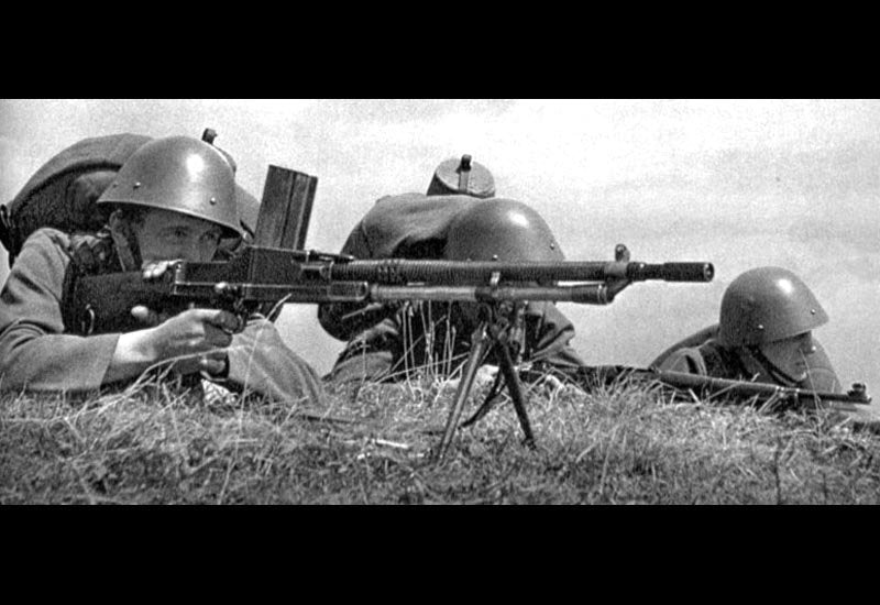 Ceska Zbrojovka Cz Vz 26 Light Machine Gun Military A4 Photo Print