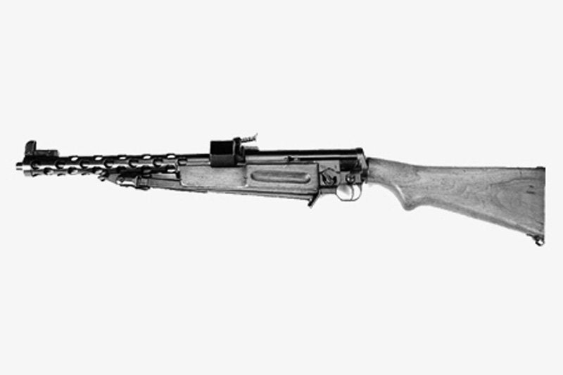Ceska Zbrojovka Zk383 Submachine Gun Military A4 Photo Print
