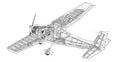 Cessna 150 cutaway A4 Photo Print